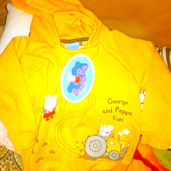 NWT-PRIMARK-PEPPA.PIG SWEATSHIRT-SOCKS & GYMBOREE SWIM.SHIRT UNISEX - Picture 2 of 10